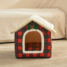 Washable House-Style Pet Bed