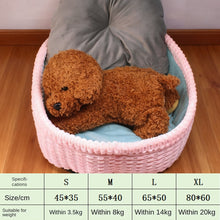 Cozy Fleece Cave Bed for Dogs & Cats