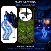 Solar Animated Reaper Garden Stake