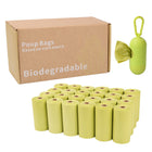 24 rolls+1 dispenser/box / Starch based 23 * 33cm (1.5 strands)