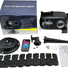 Holiday Projection Light – 10 Slides, Remote & Timer