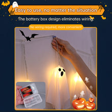 Halloween Ghost String Lights – 8 Modes & Remote