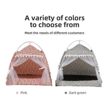 Canvas Teepee Bed for Dogs & Cats