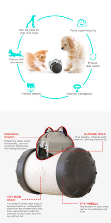 Interactive Treat-Dispensing Pet Toy