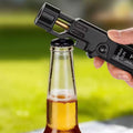Windproof Torch Lighter with LED Display & Bottle Opener — product view 4