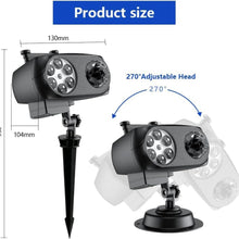Holiday Projection Light – 10 Slides, Remote & Timer