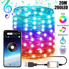 Smart RGB Fairy Lights – App Control & Music Sync