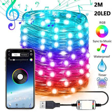 Smart RGB Fairy Lights – App Control & Music Sync