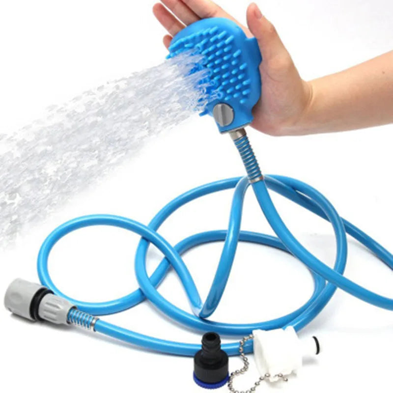 Pet Bath Sprayer & Massage Brush