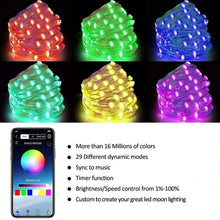 Smart RGB Fairy Lights – App Control & Music Sync