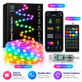 Smart RGB fairy lights components and benefits